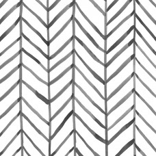 Akea Arrow Chevron Peel and Stick Wallpaper Black White Stripe Minimalist Herringbone Print Self Adhesive Contact Paper Home Decor 17.7" x 118"